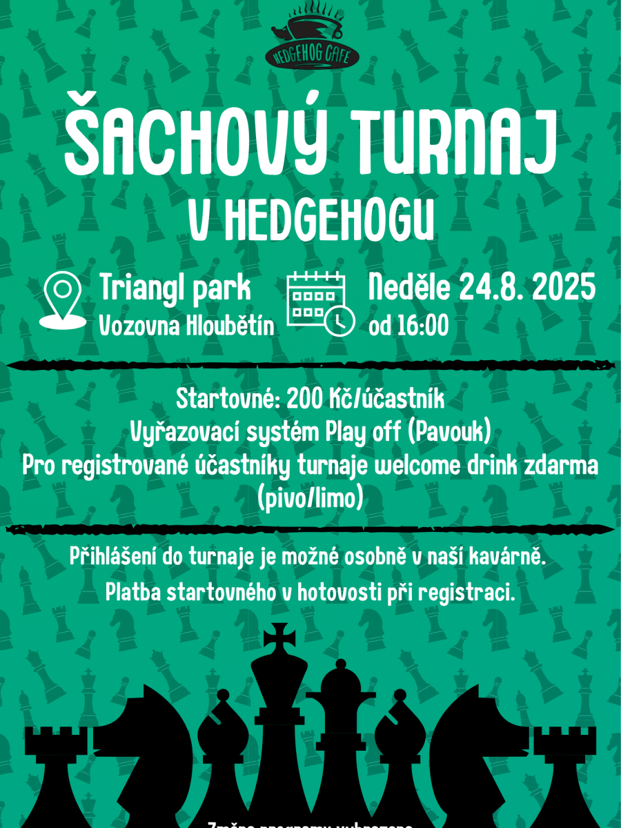ŠACHOVÝ TURNAJ